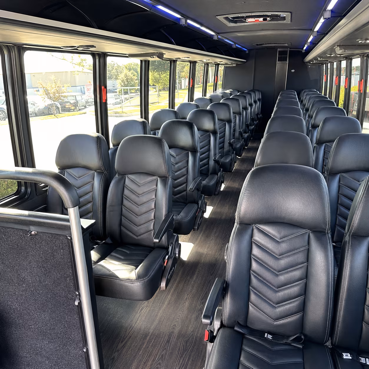 35 passenger minibus inside