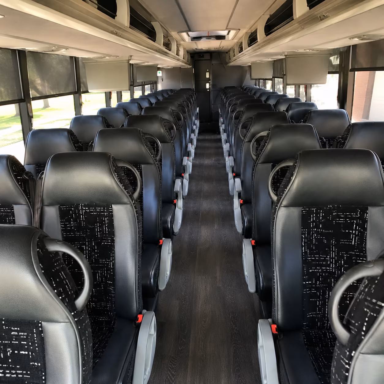 fairfield charter bus interior