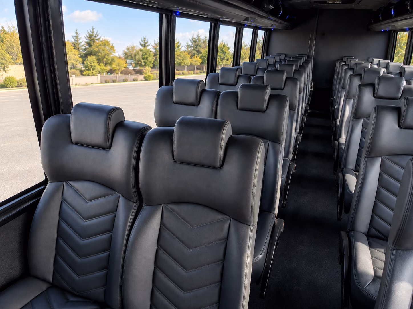 fairfield prom transportation onboard seating