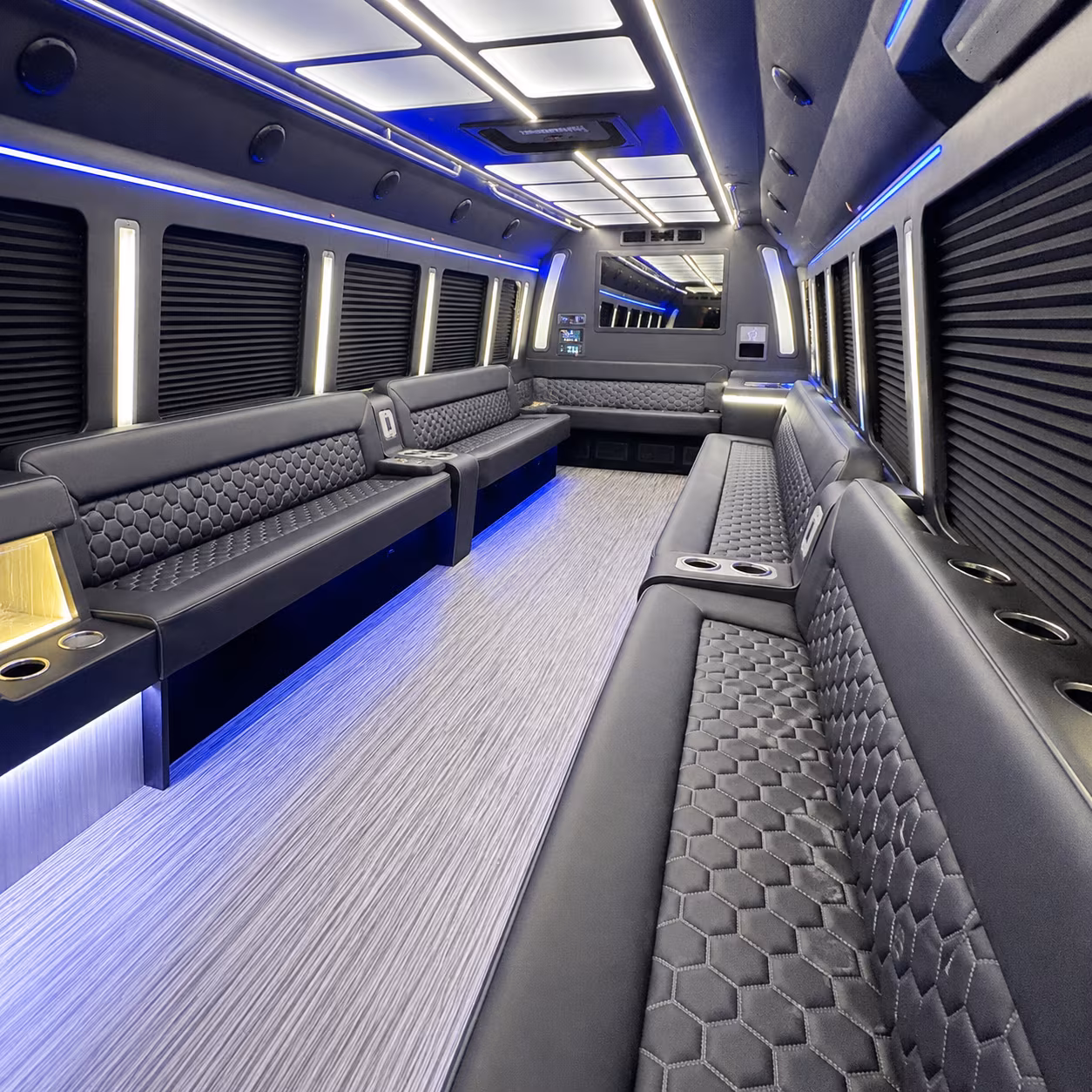 fairfield sporting event party bus rental