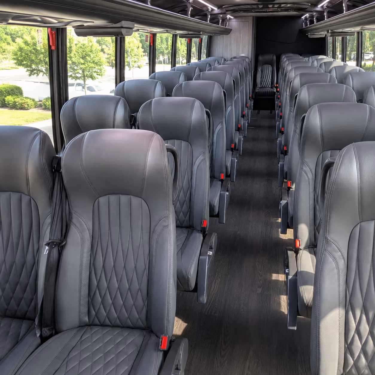 fairfield sporting event transportation onboard seating