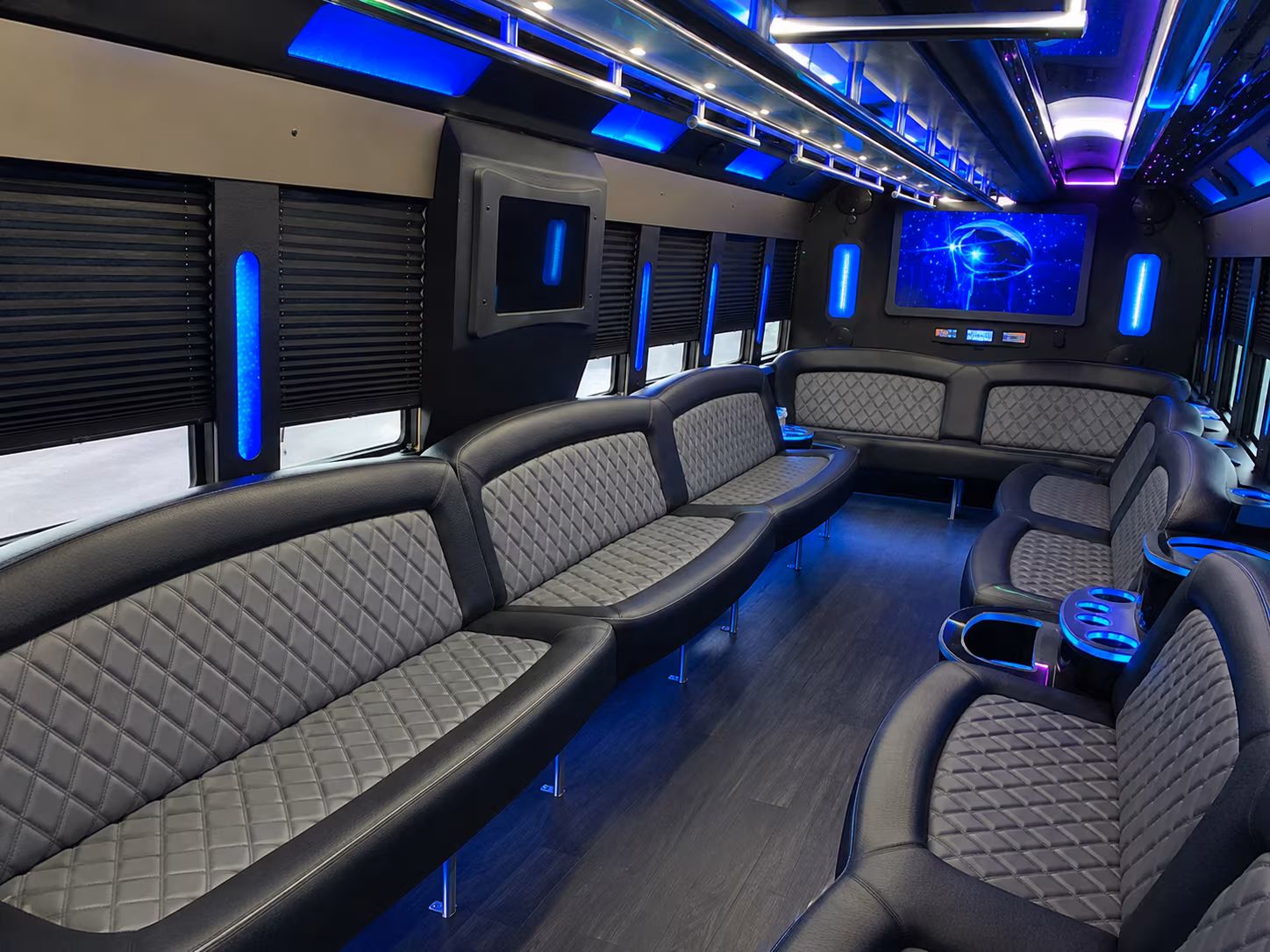 fairfield wedding party bus rental